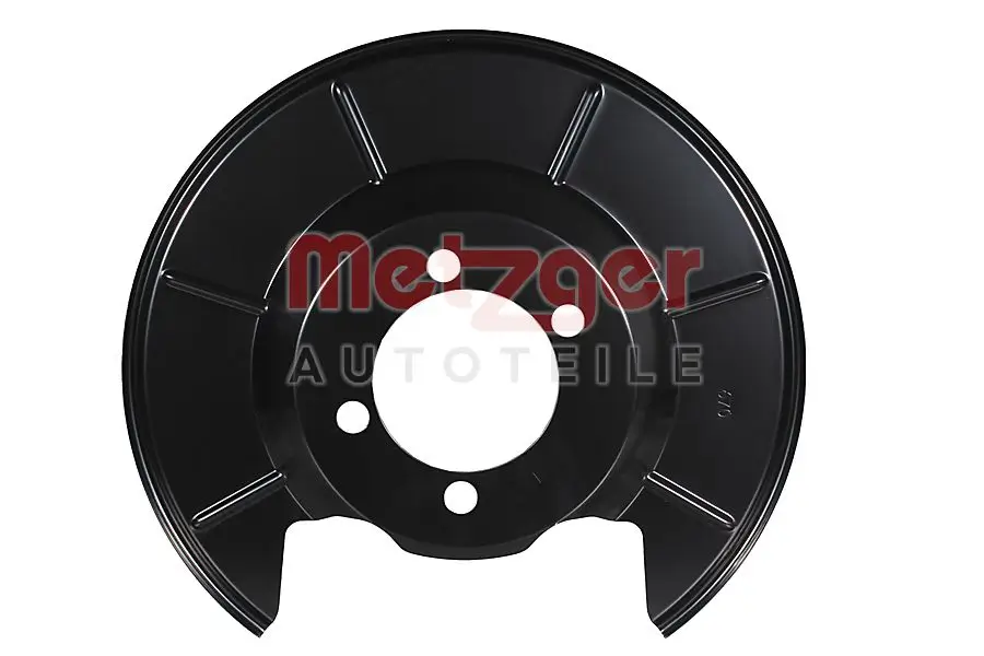 Spritzblech, Bremsscheibe Hinterachse rechts METZGER AUTOTEILE 6115626