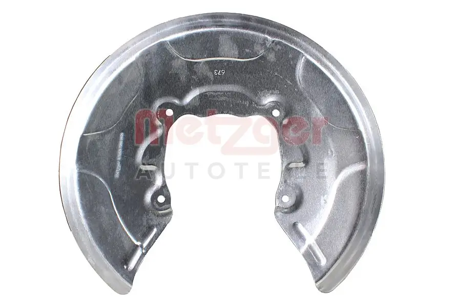 Spritzblech, Bremsscheibe Hinterachse links Hinterachse rechts METZGER AUTOTEILE 6115629