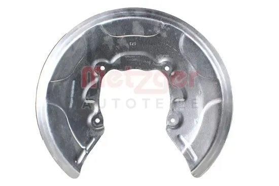 Spritzblech, Bremsscheibe Hinterachse links Hinterachse rechts METZGER AUTOTEILE 6115629 Bild Spritzblech, Bremsscheibe Hinterachse links Hinterachse rechts METZGER AUTOTEILE 6115629