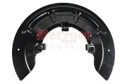 Spritzblech, Bremsscheibe Hinterachse links Hinterachse rechts METZGER AUTOTEILE 6115635