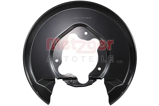 Spritzblech, Bremsscheibe Hinterachse rechts METZGER AUTOTEILE 6115643 Bild Spritzblech, Bremsscheibe Hinterachse rechts METZGER AUTOTEILE 6115643
