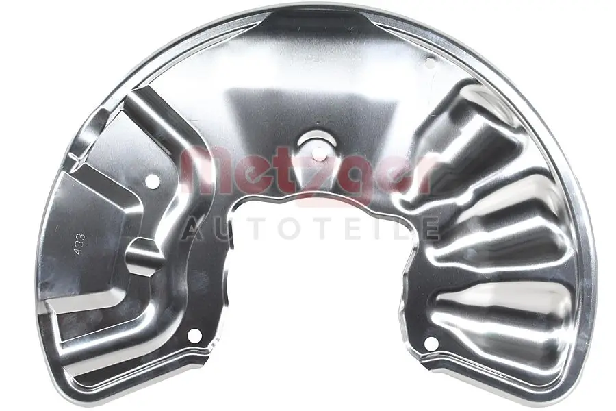 Spritzblech, Bremsscheibe Vorderachse links METZGER AUTOTEILE 6115645