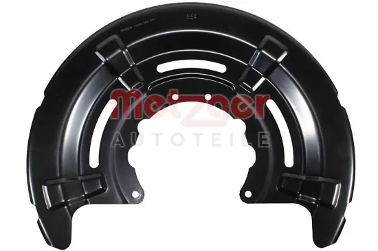 Spritzblech, Bremsscheibe Hinterachse links Hinterachse rechts METZGER AUTOTEILE 6115654 Bild Spritzblech, Bremsscheibe Hinterachse links Hinterachse rechts METZGER AUTOTEILE 6115654