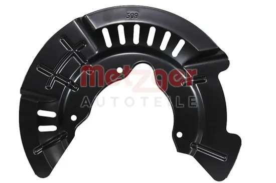 Spritzblech, Bremsscheibe Vorderachse links METZGER AUTOTEILE 6115659 Bild Spritzblech, Bremsscheibe Vorderachse links METZGER AUTOTEILE 6115659