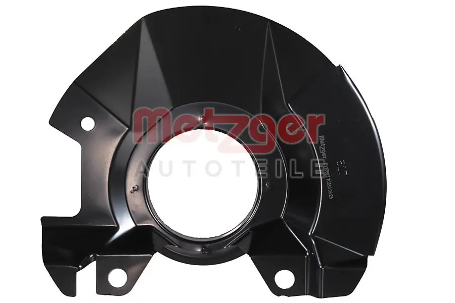 Spritzblech, Bremsscheibe Vorderachse links METZGER AUTOTEILE 6115663