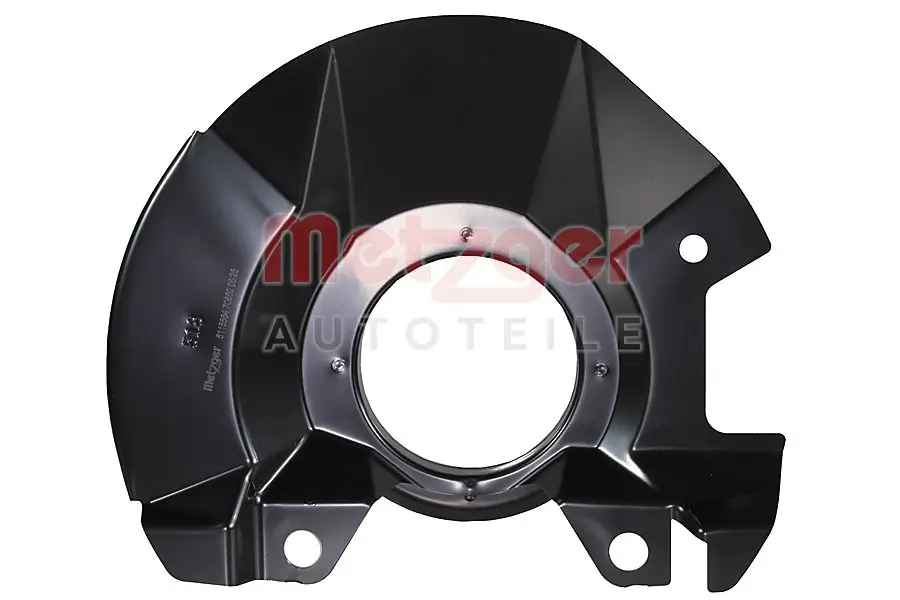 Spritzblech, Bremsscheibe Vorderachse rechts METZGER AUTOTEILE 6115664