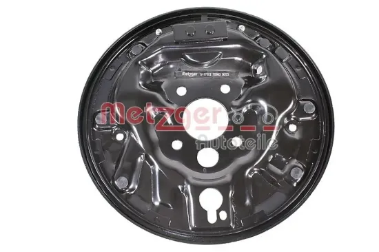 Bremsträgerplatte Hinterachse links METZGER AUTOTEILE 6117001 Bild Bremsträgerplatte Hinterachse links METZGER AUTOTEILE 6117001