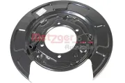 Bremsträgerplatte Hinterachse links METZGER AUTOTEILE 6117033