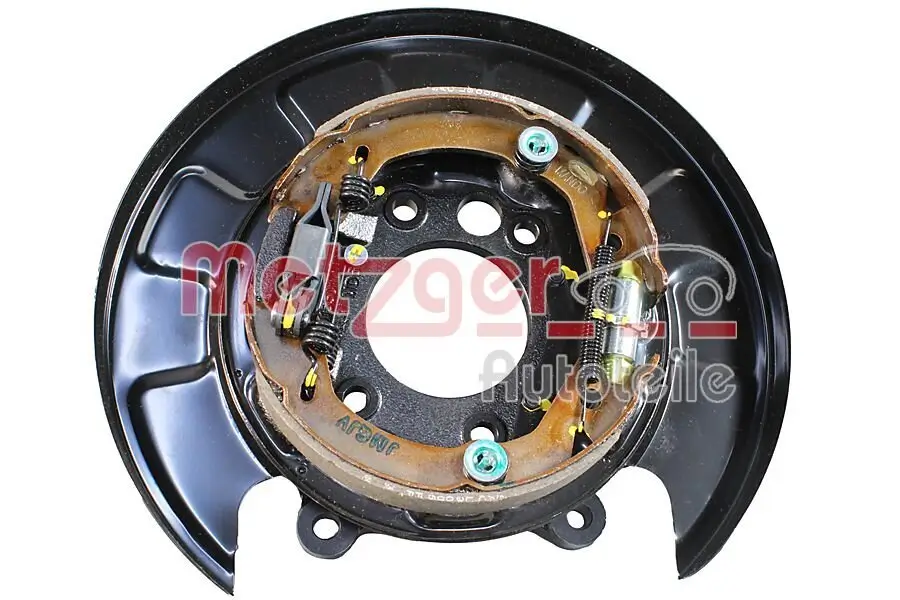 Bremsträgerplatte Hinterachse links METZGER AUTOTEILE 6117083