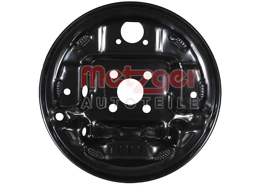 Bremsträgerplatte Hinterachse links METZGER AUTOTEILE 6117107