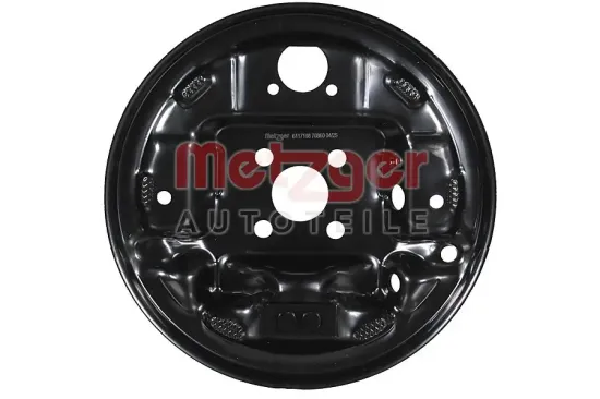 Bremsträgerplatte Hinterachse rechts METZGER AUTOTEILE 6117108 Bild Bremsträgerplatte Hinterachse rechts METZGER AUTOTEILE 6117108