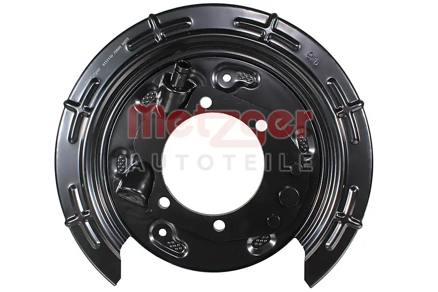 Bremsträgerplatte Hinterachse rechts METZGER AUTOTEILE 6117110