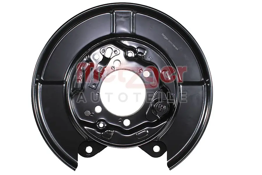 Bremsträgerplatte Hinterachse links METZGER AUTOTEILE 6117111