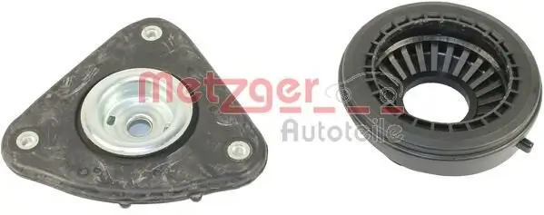 Reparatursatz, Federbeinstützlager Vorderachse links Vorderachse rechts METZGER AUTOTEILE 6490065