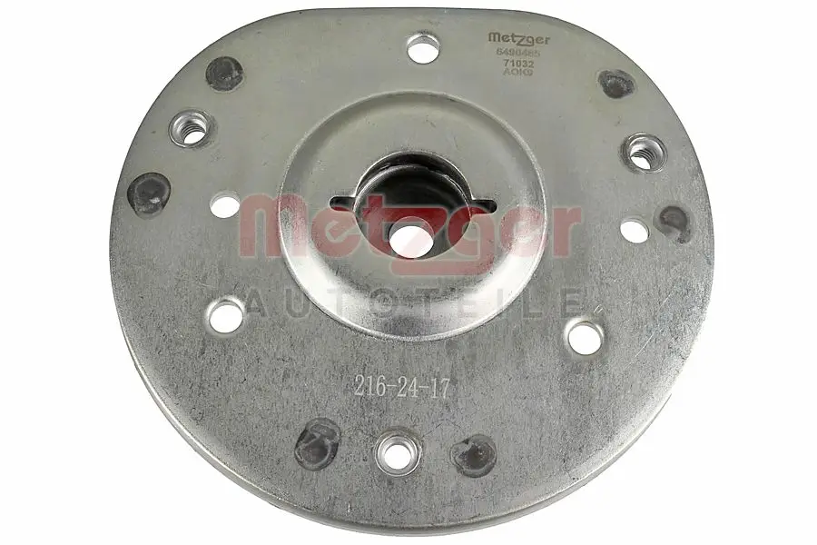 Federbeinstützlager Vorderachse links Vorderachse rechts oben METZGER AUTOTEILE 6490465