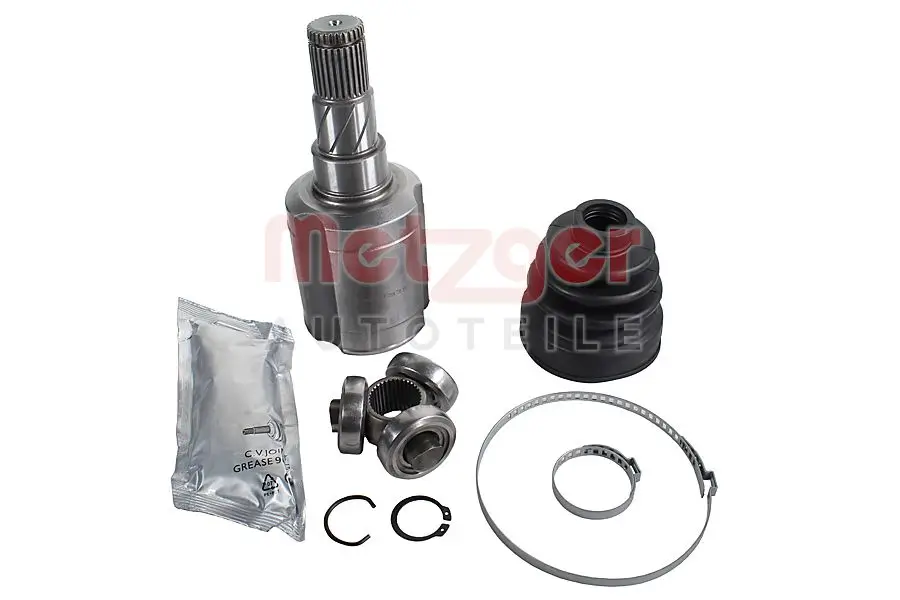 Gelenksatz, Antriebswelle Vorderachse links getriebeseitig METZGER AUTOTEILE 7110249