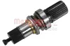 Steckwelle, Differential Vorderachse rechts METZGER AUTOTEILE 7210045