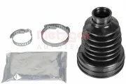 Faltenbalgsatz, Antriebswelle Vorderachse links getriebeseitig METZGER AUTOTEILE 751.672