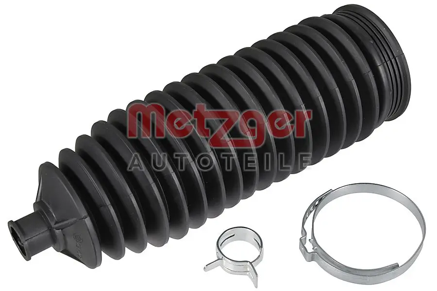 Faltenbalgsatz, Lenkung Vorderachse links Vorderachse rechts METZGER AUTOTEILE 755.540