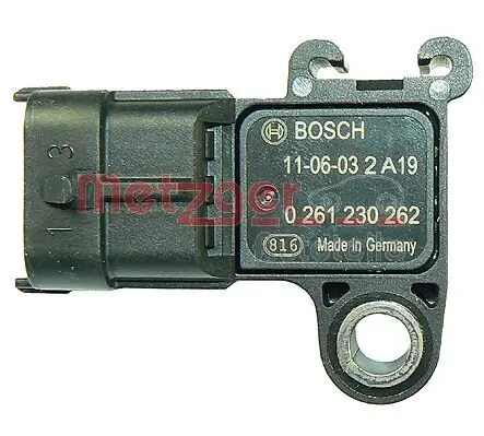 Sensor, Saugrohrdruck METZGER 0906134 Bild Sensor, Saugrohrdruck METZGER 0906134