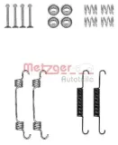 Zubehörsatz, Feststellbremsbacken Hinterachse METZGER 105-0887