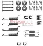 Zubehörsatz, Feststellbremsbacken Hinterachse METZGER 105-0016