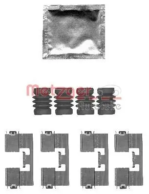 Zubehörsatz, Scheibenbremsbelag METZGER 109-1818 Bild Zubehörsatz, Scheibenbremsbelag METZGER 109-1818