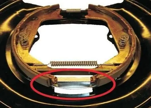 Zubehörsatz, Feststellbremsbacken Hinterachse METZGER AUTOTEILE 105-0481 Bild Zubehörsatz, Feststellbremsbacken Hinterachse METZGER AUTOTEILE 105-0481