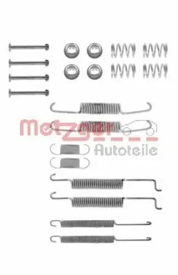 Zubehörsatz, Bremsbacken Hinterachse METZGER 105-0597