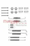 Zubehörsatz, Bremsbacken Hinterachse METZGER 105-0597