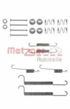 Zubehörsatz, Bremsbacken Hinterachse METZGER AUTOTEILE 105-0630