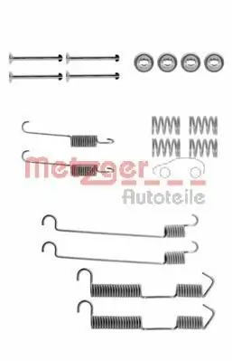 Zubehörsatz, Bremsbacken Hinterachse METZGER 105-0646 Bild Zubehörsatz, Bremsbacken Hinterachse METZGER 105-0646