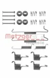 Zubehörsatz, Bremsbacken Hinterachse METZGER AUTOTEILE 105-0649
