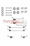 Zubehörsatz, Bremsbacken Hinterachse METZGER 105-0650