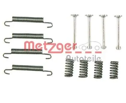 Zubehörsatz, Feststellbremsbacken Hinterachse METZGER AUTOTEILE 105-0667 Bild Zubehörsatz, Feststellbremsbacken Hinterachse METZGER AUTOTEILE 105-0667
