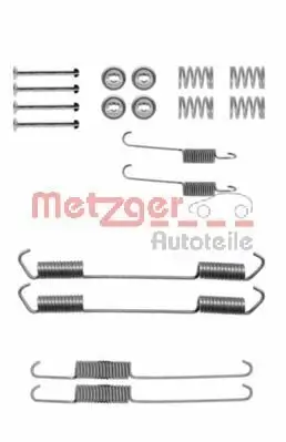 Zubehörsatz, Bremsbacken Hinterachse METZGER 105-0689 Bild Zubehörsatz, Bremsbacken Hinterachse METZGER 105-0689