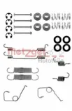 Zubehörsatz, Bremsbacken Hinterachse METZGER 105-0705