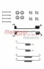 Zubehörsatz, Bremsbacken Hinterachse METZGER AUTOTEILE 105-0741