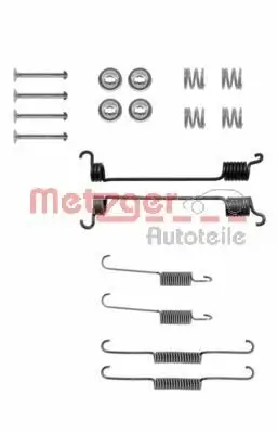 Zubehörsatz, Bremsbacken Hinterachse METZGER 105-0741 Bild Zubehörsatz, Bremsbacken Hinterachse METZGER 105-0741