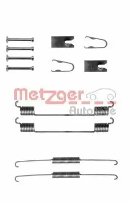 Zubehörsatz, Bremsbacken Hinterachse METZGER 105-0781 Bild Zubehörsatz, Bremsbacken Hinterachse METZGER 105-0781