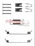 Zubehörsatz, Bremsbacken Hinterachse METZGER 105-0794