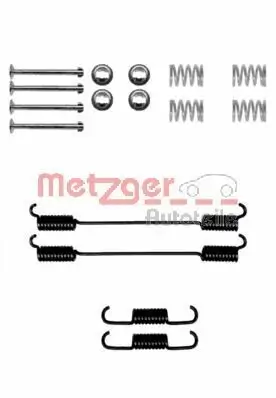 Zubehörsatz, Bremsbacken Hinterachse METZGER 105-0796 Bild Zubehörsatz, Bremsbacken Hinterachse METZGER 105-0796