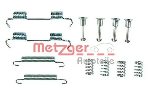 Zubehörsatz, Feststellbremsbacken METZGER 105-0801