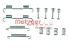 Zubehörsatz, Feststellbremsbacken Hinterachse METZGER AUTOTEILE 105-0801