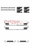 Zubehörsatz, Bremsbacken Hinterachse METZGER 105-0814