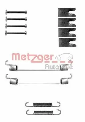 Zubehörsatz, Bremsbacken Hinterachse METZGER AUTOTEILE 105-0827 Bild Zubehörsatz, Bremsbacken Hinterachse METZGER AUTOTEILE 105-0827