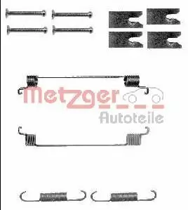 Zubehörsatz, Bremsbacken Hinterachse METZGER 105-0866