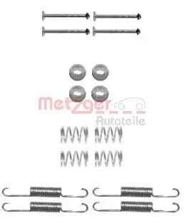 Zubehörsatz, Feststellbremsbacken Hinterachse METZGER AUTOTEILE 105-0880 Bild Zubehörsatz, Feststellbremsbacken Hinterachse METZGER AUTOTEILE 105-0880