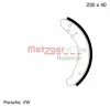 Bremsbackensatz METZGER AUTOTEILE MG 104