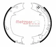 Bremsbackensatz, Feststellbremse Hinterachse links Hinterachse rechts METZGER MG 204